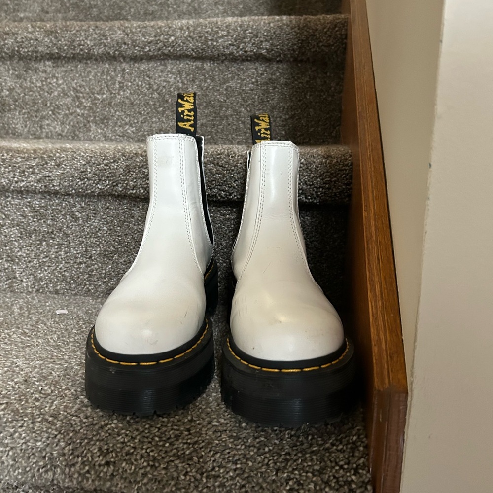 Dr Martens Quad Platform Chelsea Boots
